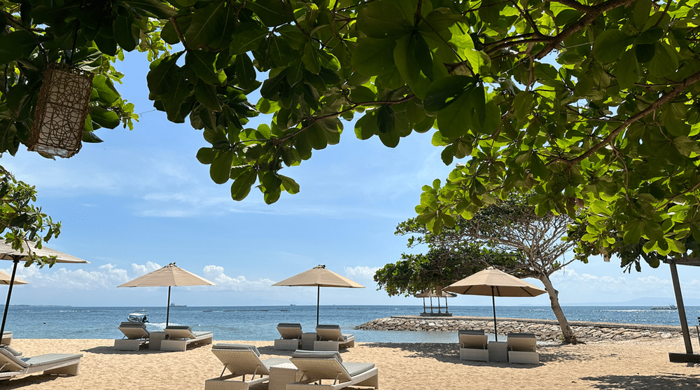 Beach Bar at Nusa Dua Beach.